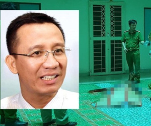 Phong tỏa hiện trường, khám nghiệm lần 2 nơi tiến sĩ Bùi Quang Tín rơi lầu tử vong