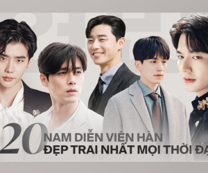 20 tài tử Hàn đẹp trai nhất mọi thời đại: Cả dàn đại nam thần Hyun Bin, Song Joong Ki bị vượt mặt, No.1 gây bất ngờ lớn