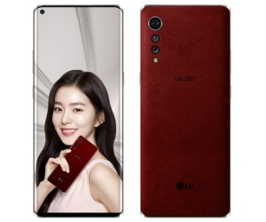 LG Velvet lộ ảnh với thiết kế 'giọt mưa'