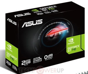 Asus 'remaster' card GeForce GT 710 với thiết kế tản hiện đại và 4 cổng HDMI