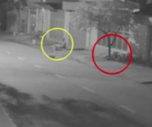 Vĩnh Phúc: 2 người phụ nữ đang đi bộ thì bất ngờ bị ô tô đi phía sau húc văng, đoạn clip khiến người xem ám ảnh