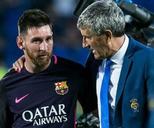 HLV Quique Setien: 'Nếu không tin kế hoạch của Barca, Messi có thể ra đi'