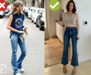 3 bộ đôi quần jeans + giày dép các BTV thời trang không bao giờ muốn diện vì chúng dìm dáng ghê gớm