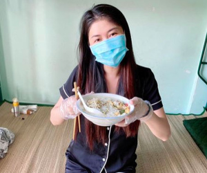 Bà xã Đăng Khôi chia sẻ về ngày đầu tiên tại khu cách ly: Phòng ốc sạch sẽ, đồ ăn chu đáo, sẽ làm Vlog lưu kỷ niệm