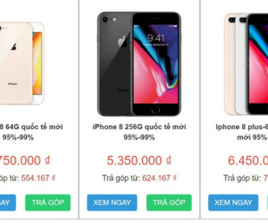 iPhone 7 và iPhone 8 tiếp tục rớt giá, về ngang với điện thoại bình dân