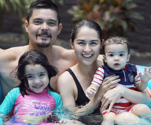 Lâu lắm mỹ nhân đẹp nhất Philippines khoe ảnh cả gia đình, không cầu kỳ mà vẫn cực phẩm, nhưng mặt bé Zia sao thế này?