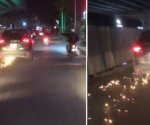 Danh tính bất ngờ của tài xế lái ô tô tông vào bé gái đi xe đạp điện rồi kéo lê tóe lửa dưới gầm