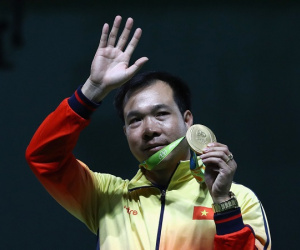 Xạ thủ Hoàng Xuân Vinh không tham dự SEA Games 31