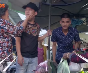Trường Giang, Quang Thắng khốn khổ khi đi chợ: Bị chặt chém, tụt quần, kéo áo, không thể đi nổi