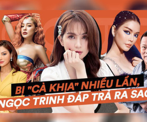 Cách Ngọc Trinh đáp trả khi bị 'cà khịa': Lần nào cũng "thâm thuý", đá xéo hết dàn mỹ nhân đến tình cũ Hoàng Kiều
