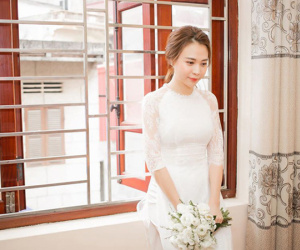 Tròn 1 năm kết hôn, Đàm Thu Trang lần đầu hé lộ loạt khoảnh khắc hiếm khoe cận nhan sắc cô dâu trong ngày theo chồng về dinh