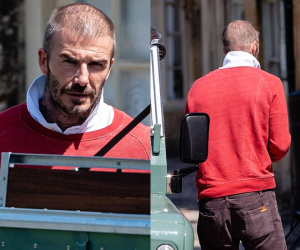 Bất ngờ hình ảnh David Beckham bây giờ già nua, tóc thưa thớt đến thế này