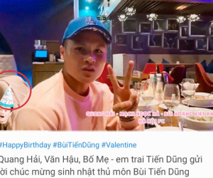 Vừa công khai hẹn hò, Quang Hải đã bị soi ra bằng chứng đưa Huỳnh Anh ra mắt bạn bè chỉ 4 ngày sau khi bị bắt gặp đi ăn với Nhật Lê