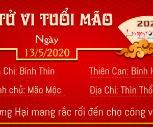 Tử vi thứ 4 ngày 13/05/2020 của 12 con giáp: Dậu may mắn, Ngọ gặp tiểu nhân