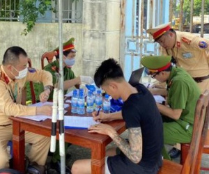 327 tài xế vi phạm nồng độ cồn, 20 trường hợp vi phạm ma túy