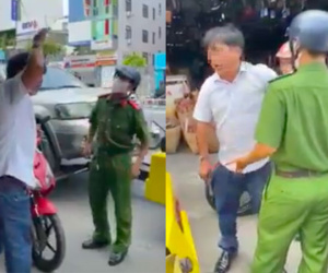 Phạt hành chính người đàn ông xưng là nhà báo chửi bới, lăng mạ lực lượng công an