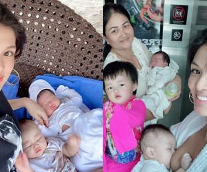 'Hoa hậu nghiện đẻ' cho con bú trong thang máy, thuê 4 bảo mẫu đưa 6 con đi chơi