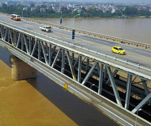 Cầu Thăng Long sẽ có cân tự động, phạt nguội xe quá tải