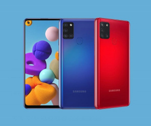 Samsung Galaxy A21s ra mắt: Màn hình 'nốt ruồi', 4 camera 48MP, pin 5000mAh, giá rẻ bất ngờ