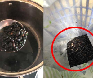 Trời nắng hì hục ninh được nồi chè đỗ đen ăn cho mát, ai dè trong 1 phút 'lú người', cô gái đã phải mếu máo mang nồi đổ đi