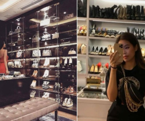 Rich kid và gái đẹp lấy chồng đại gia để lộ 'gia tài' siêu to khổng lồ khi quay story, chụp ảnh trong phòng riêng