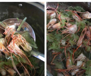 Chồng vào bếp nấu cơm tẩm bổ cho vợ mới sinh và sản phẩm là phiên bản thực của 'râu tôm nấu với ruột bầu' khiến dân tình 'khóc thét'
