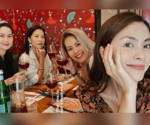 Hội bạn thân 10 năm showbiz tụ họp: Nhan sắc hậu tăng cân của Hà Tăng chiếm spotlight, càng nhìn càng hút hồn