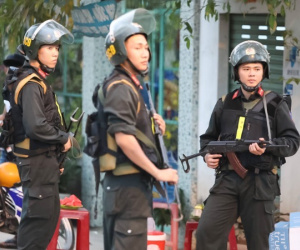 Truy bắt nghi phạm nổ súng bắn người vì mâu thuẫn