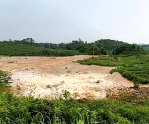 Vỡ đập chứa nước ở Phú Thọ, 17 hộ dân phải di dời khẩn cấp