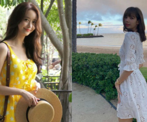 Ngắm Instagram của sao Hàn, bạn sẽ kiếm được kha khá gợi ý váy vóc xinh như mộng diện trong Hè này