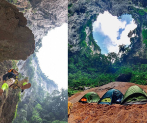 Chàng trai lần đầu tiết lộ nhiều sự thật ít biết về 'hố tử thần' cao nhất Việt Nam, khẳng định nhiều bài đăng trên MXH đưa thông tin sai lệch gây hiểu lầm