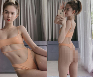 Liên tục bị chê gầy trơ xương nhưng Ngọc Trinh vẫn tự hào khoe body vì biểu cảm này của bạn trai