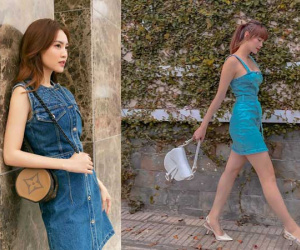 Minh Hằng và Lan Ngọc đều hack tuổi thần sầu nhờ váy denim, muốn mặc đẹp như họ nhưng không 'cưa sừng làm nghé' thì bạn hãy nhớ vài tips