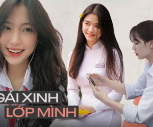 Chùm ảnh: Nhan sắc của loạt gái xinh bàn bên khiến đám con trai không còn muốn crush nữ sinh trường ngoài