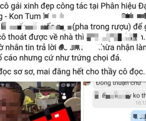 Nguyên GĐ Phân hiệu ĐH Đà Nẵng đưa nữ nhân viên về phòng ngủ rồi nhắn tin gạ tình