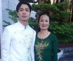 Hé lộ bộ trang phục Công Phượng mặc trong lễ đám hỏi bạn gái Viên Minh