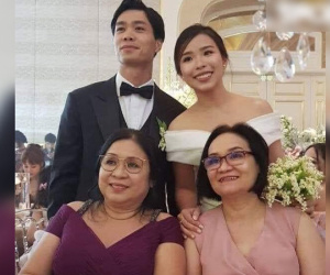 Lộ bức ảnh Công Phượng và Viên Minh diện trang phục cưới lộng lẫy tại khách sạn 5 sao