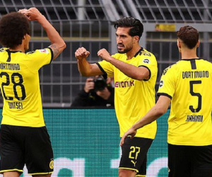 Dortmund thắng nhọc khi vắng Haaland