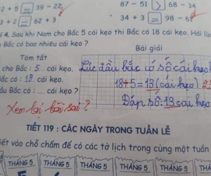 Yêu cầu tính số kẹo, học trò tính đúng 18-5=13 nhưng vẫn bị gạch bỏ: Dân mạng chỉ ra lỗi sai kinh điển của giáo viên