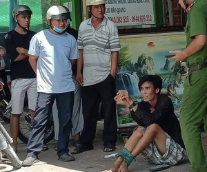 Vây bắt kẻ trộm dùng dao chống trả quyết liệt khi bị phát hiện