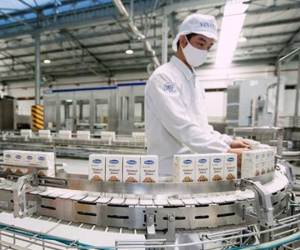 Vinamilk ký hợp đồng 1,2 triệu USD xuất sữa hạt sang Hàn Quốc