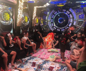 Đột kích quán karaoke, phát hiện 68 thanh niên chơi ma túy