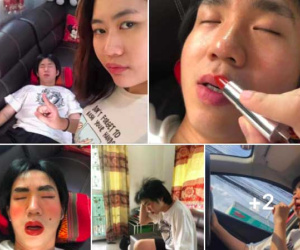 Trót ngủ quên khi bạn gái còn thức, nam thanh niên bị người yêu 'troll' và cái kết 'tởn đến già'