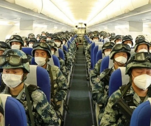 Trung Quốc triển khai hàng nghìn lính tới gần biên giới với Ấn Độ