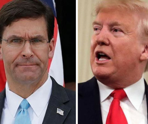 Ông Trump lộ ý định cách chức Bộ trưởng Quốc phòng Mỹ vì biểu tình