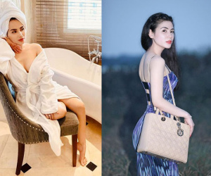 Vẻ nóng bỏng của Quỳnh Hoa đóng đại gia trong 'Những ngày không quên'