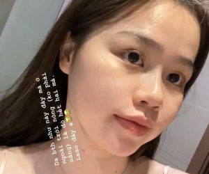 Bạn gái Quang Hải khoe mặt mộc, để lộ làn da mơ ước của bao người