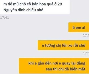 Dở khóc dở cười với pha 'đánh rơi khách' của tài xế xe ôm công nghệ, đọc tin nhắn trả lời mới biết 'não cá vàng' chẳng phải bệnh của mỗi chị em
