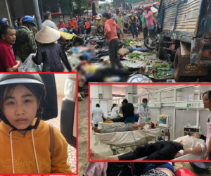 Nhân chứng kể lại phút giây kinh hoàng khi ô tô lao vào chợ ở Đắk Nông: 'Con quay lại thì thấy mẹ và nhiều người bị xe tải đè lên, la hét khủng khiếp!'