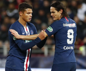Cavani, Thiago Silva rời PSG